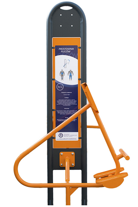 Siłownia zewnętrzna - Prostownik pleców