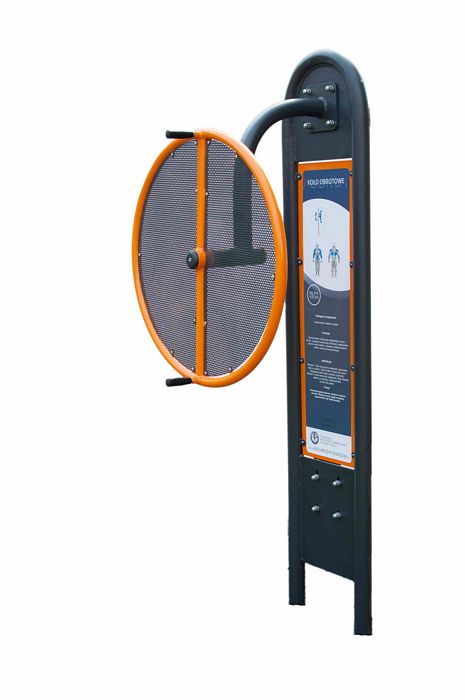 Siłownie zewnętrzne - Koło obrotowe