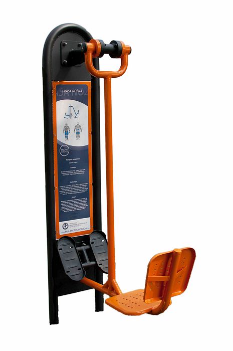 Siłownie zewnętrzne - Prasa nożna