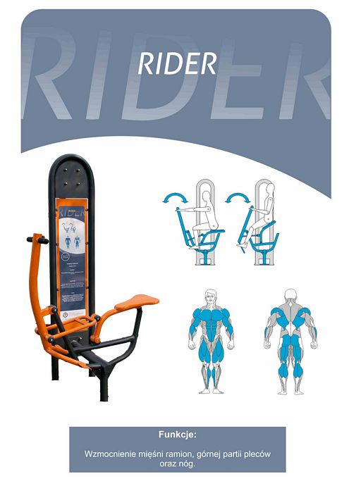 Siłownie zewnętrzne - Rider