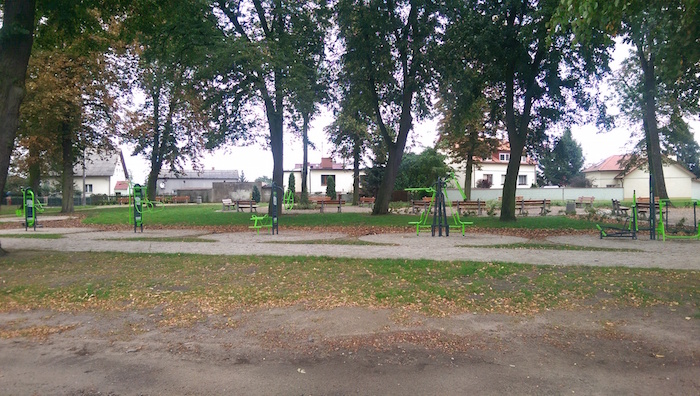 Siłownie zewnętrzne - miejscowość Mrocza