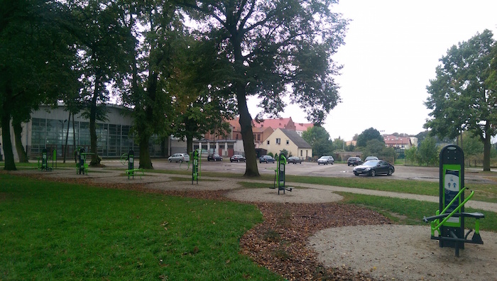 Siłownie zewnętrzne - miejscowość Mrocza