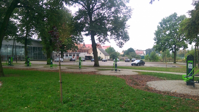 Siłownie zewnętrzne - miejscowość Mrocza