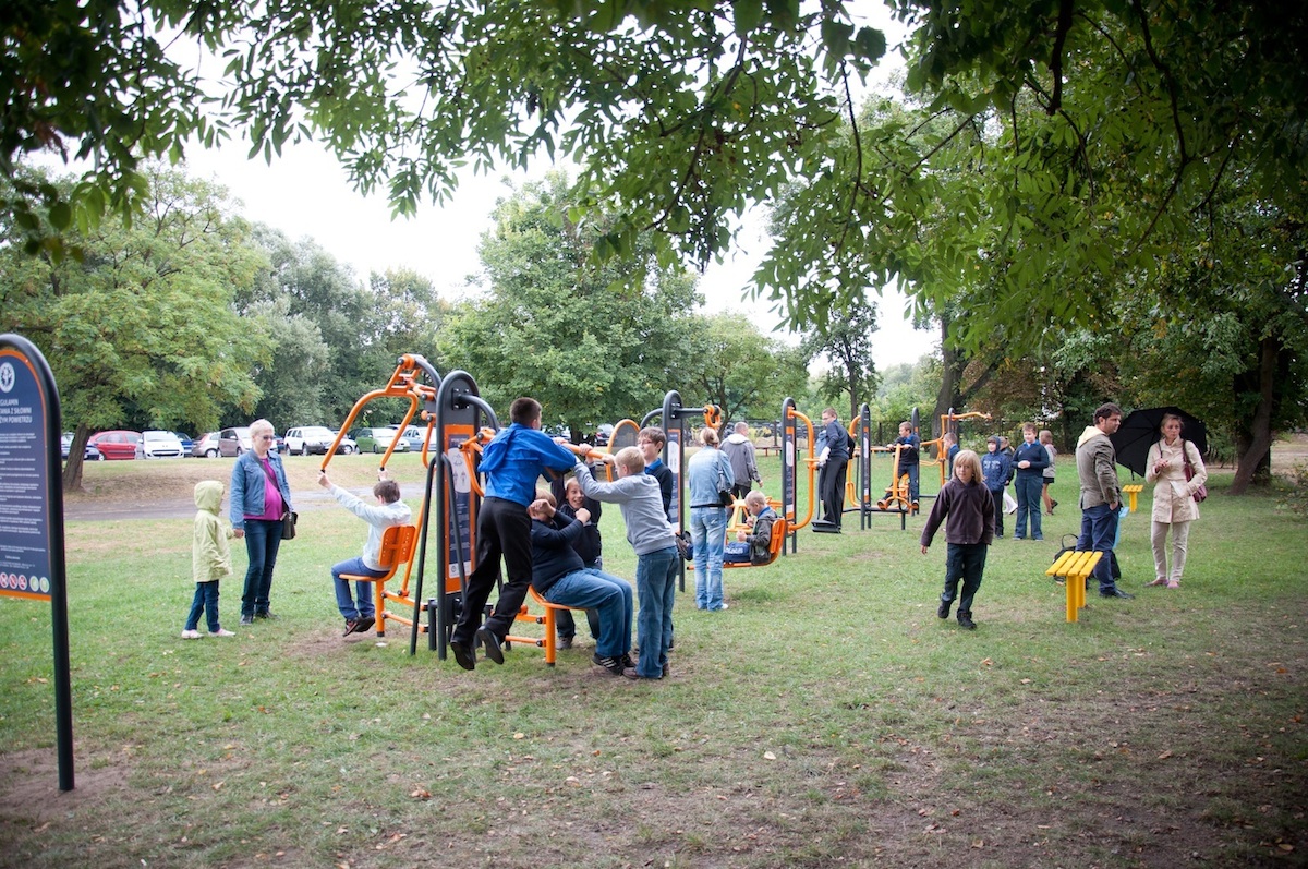 Siłownie zewnętrzne - realizacja 1