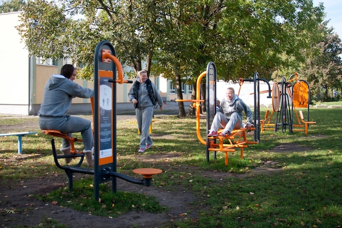 Siłownie zewnętrzne - realizacja 42