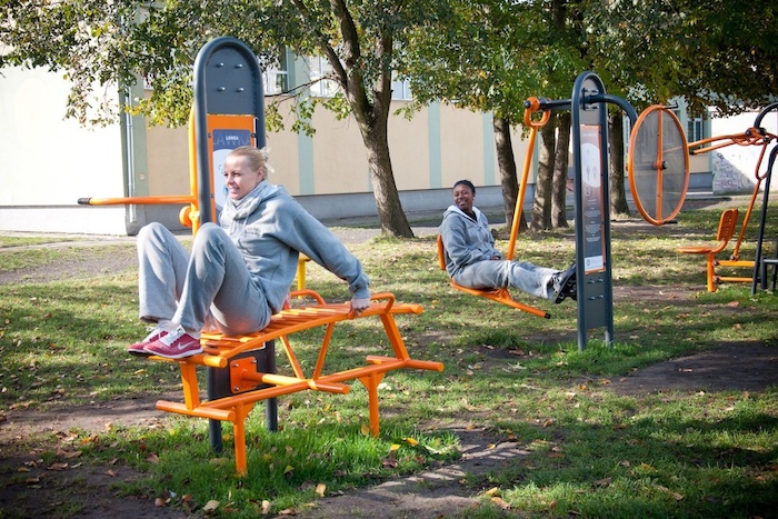 Siłownie zewnętrzne - realizacja 43