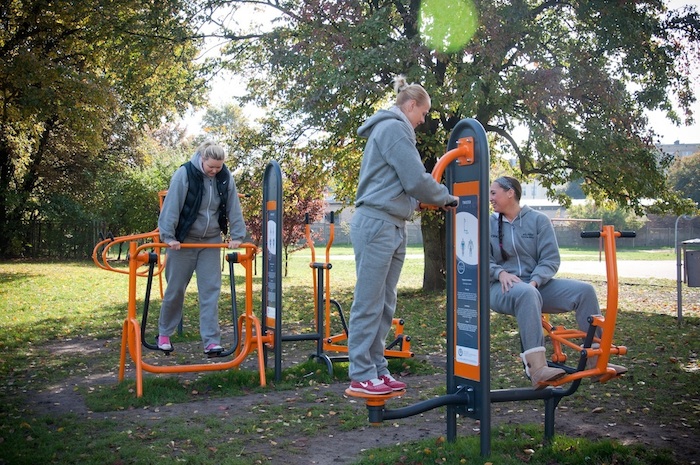 Siłownie zewnętrzne - realizacja 46