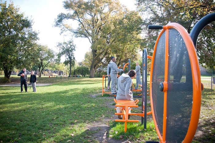 Siłownie zewnętrzne - realizacja 55