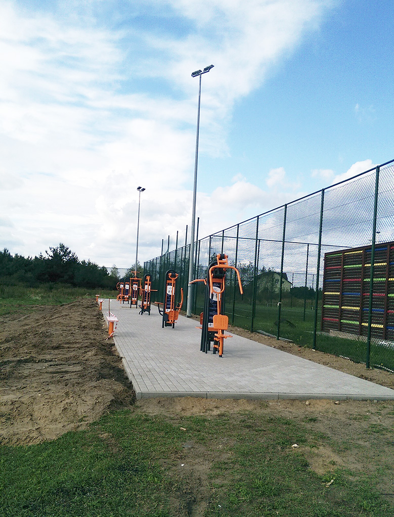 Siłownie zewnętrzne - miejscowość Stare Kurowo